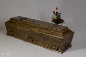 Mørkebrun natur kiste